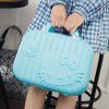 Cute cartoon cat makeup box, 14 inch cartoon carry on box, small luggage box, travel carry on suitcase 
