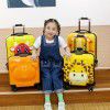 Children's suitcase, girls' small suitcase, babies' cartoon travel suitcase, boys' 18 inch luggage case 