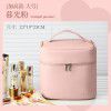 Makeup bag for women, new portable and large capacity cosmetic storage bag, box feeling waterproof, travel toiletries bag 