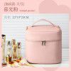 Makeup bag for women, new portable and large capacity cosmetic storage bag, box feeling waterproof, travel toiletries bag 